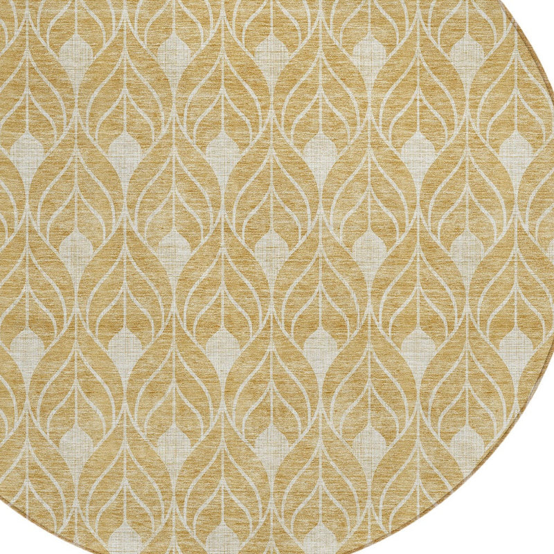 Tapis rond 8 po