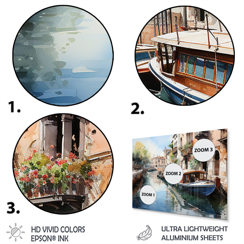 Buildings & Architecture Wall Decor on Metal