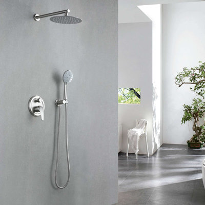 Système de douche complet avec valve brute