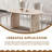 New Wood Extendable Dining Table