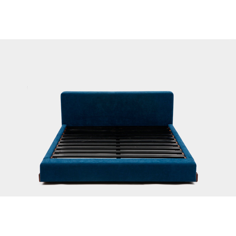 Upholstered Platform Bed, California King, Admiral