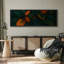 Grande impression sur toile encadrée - feuilles tropicales, reproduction de plantes pour la nature-116848032-116848034