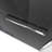 DreamLine Encore 56 - 60 inch W x 76 inch H Semi-Frameless Bypass Shower Door in Chrome and Smoke Gray Glass-17237116-39782178