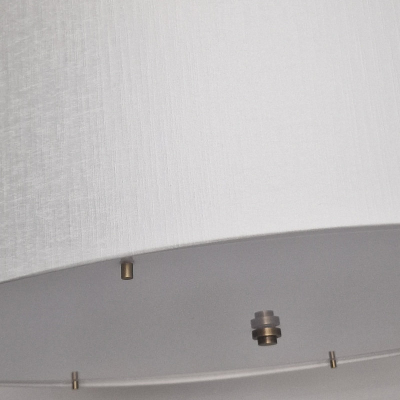 Pearce Pendant, 85" H x 30" W x 30" D, 7 Lights