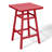 Laguna Square Outdoor Bar Table With Umbrella Hole , 30.7'' in. W 30.7'' in. D-94827779