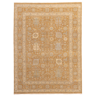 Jamshidpour Brown Rug 9'0" x 12'0"