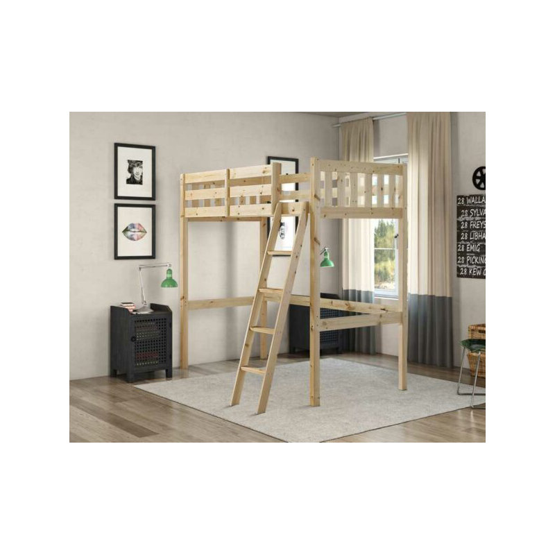 Frasher High Sleepers with Built-in Ladder Included, Small Single (2'6)