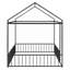 Structure de lit en métal avec clôture-1955016598-1955016596