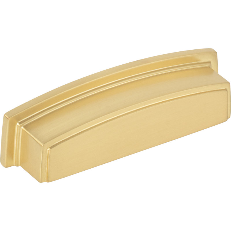 Cup / Bin Pull, Brushed Gold