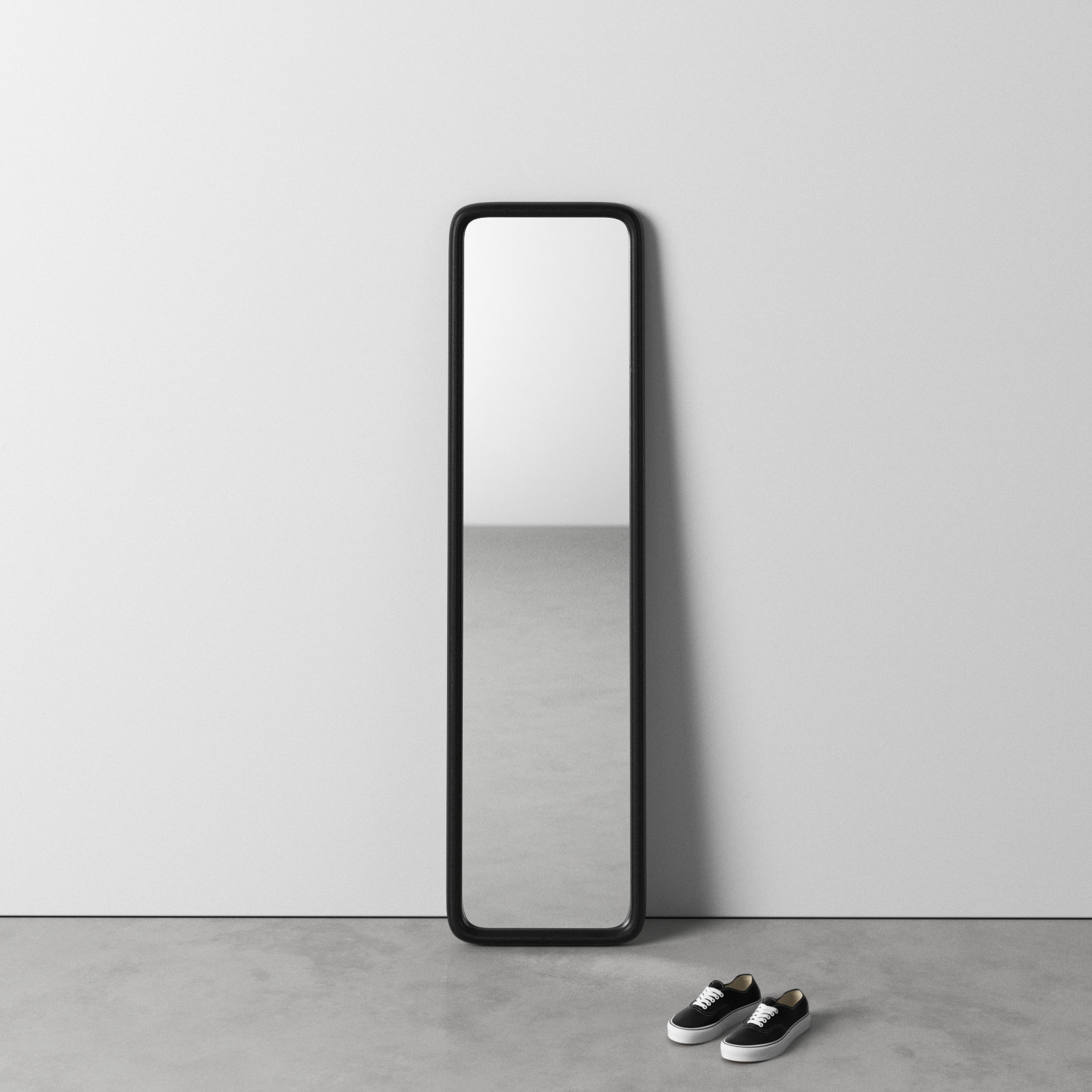 Aundra 16" Accent Mirror, Black