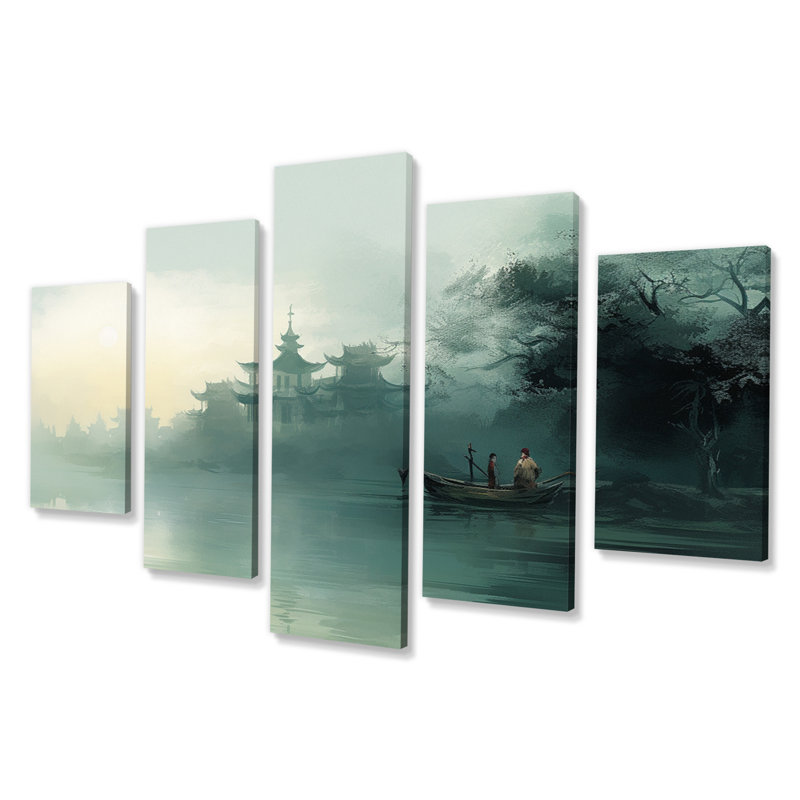 Impression sur toile, 5 panneaux Wimbled