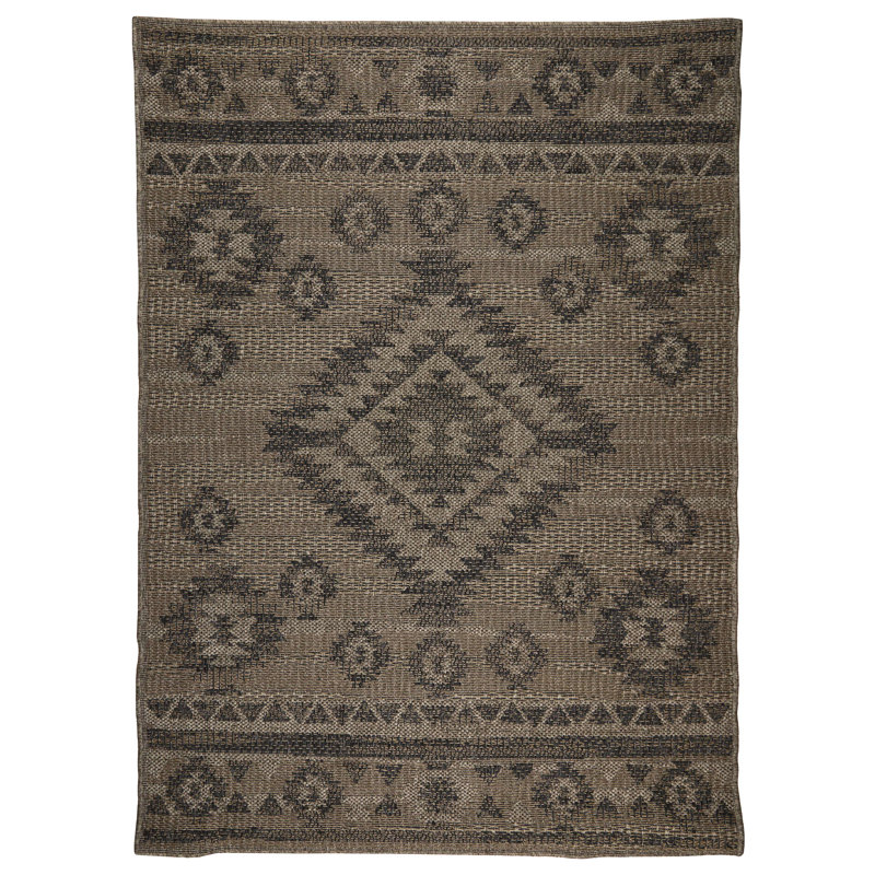 Mahfujur Power Loomed Indoor/Outdoor Rug, Rectangle 8'10" x 11'10"