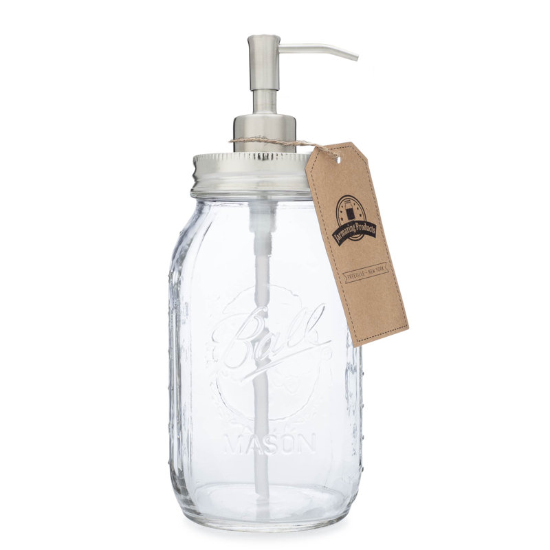 Distributeur de savon et de lotion Mason jar