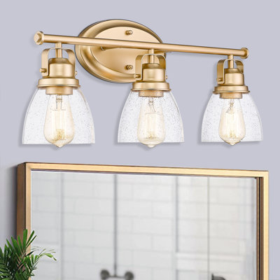 Éclairage pour meuble-lavabo Koos Gold