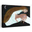 Cat Lover Sitting Under The Stars And Moon - Ginger Cat by Sharyn Bursic - Wrapped Canvas Print-1970867950-1970867948