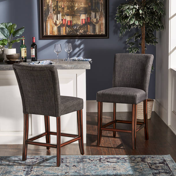 Three Posts™ Lancaster Linen Solid Back Side Chair & Reviews | Wayfair