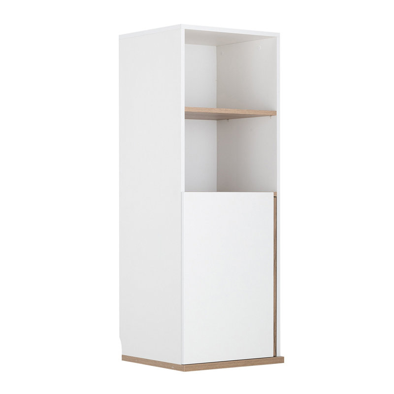 Jamorris 1 Door Manufactured Wood Wardrobe