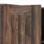 Armoire-penderie 2 portes en bois avec DEL et 4 tablettes de rangement-2136409165