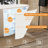 65" Freestanding Stone Resin Bathtub, Glossy White, Spa - Like Experience, Easy Maintenance And Hygiene Solid Surface Soaking Large Capacity Soaking, Comfortable Back Resting Design