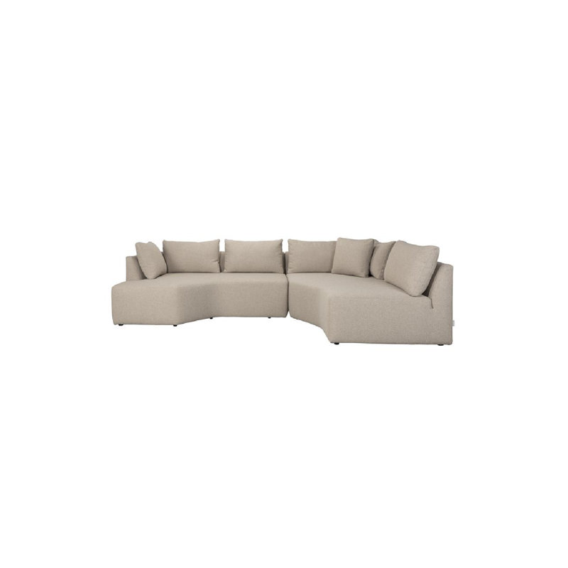 Canapé Prosper à droite, Beige