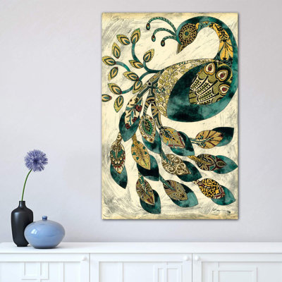 «Royal Peacock II» par Chariklia Zarris - reproduction d'art