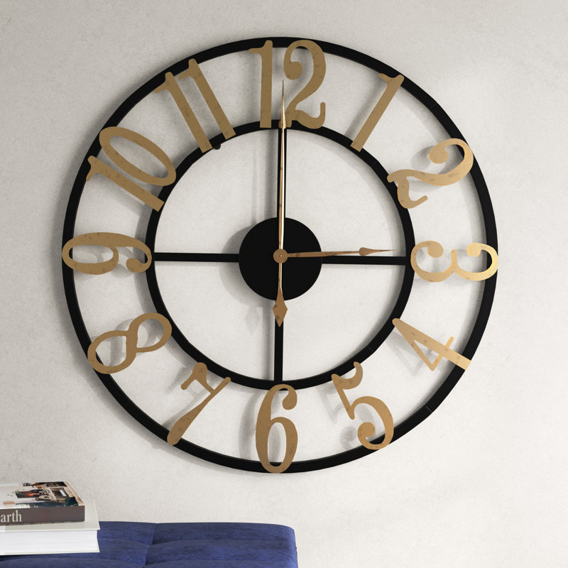 Metal Wall Clock