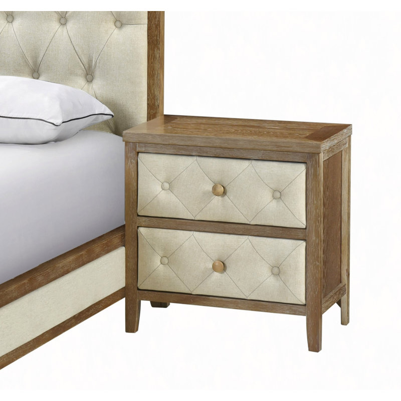 Table de chevet 1Pc, Noyer
