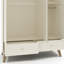 3 Door 2 Drawer Wardrobe With Mirror-544446394
