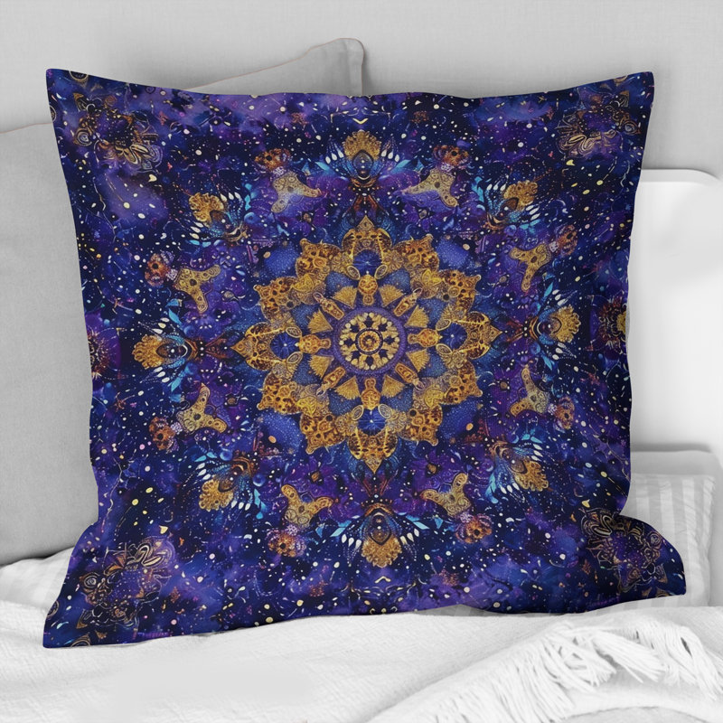 Coussin Boho, H 16 po x l 16 po