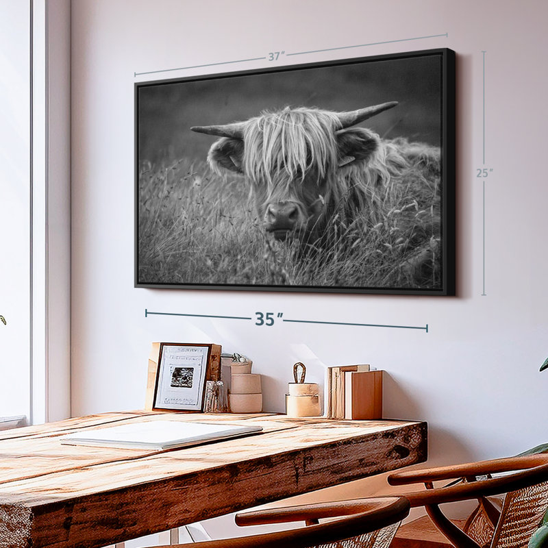 Impression sur toile Isle of Skye Highland, H 25 po x l 17 po