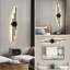 3-Light 58Cm Black Flush Mounted Sconce