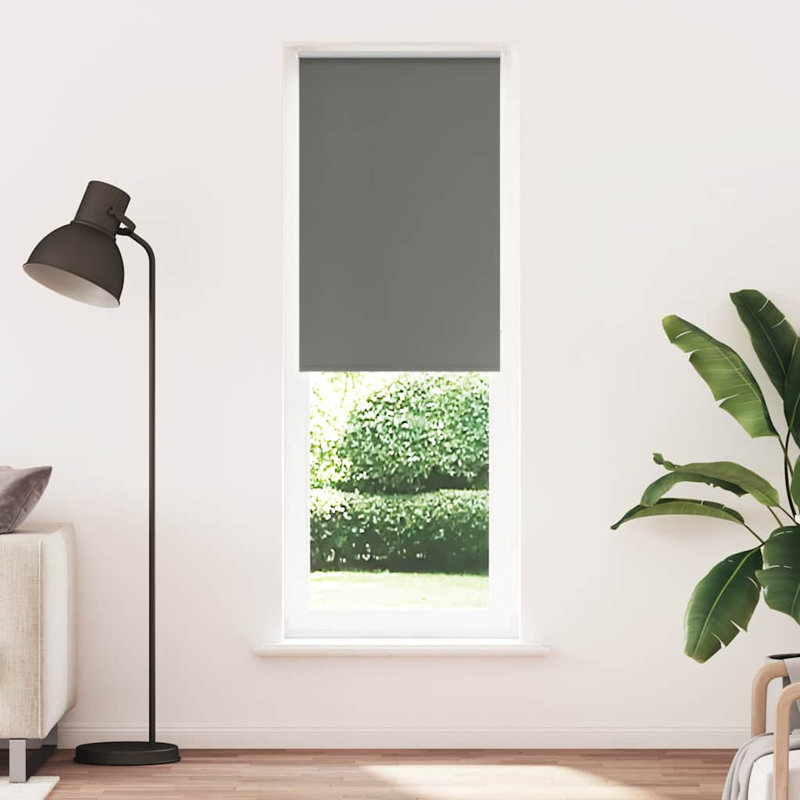 Roller Blind, Grey, 75cmW x 230cmL