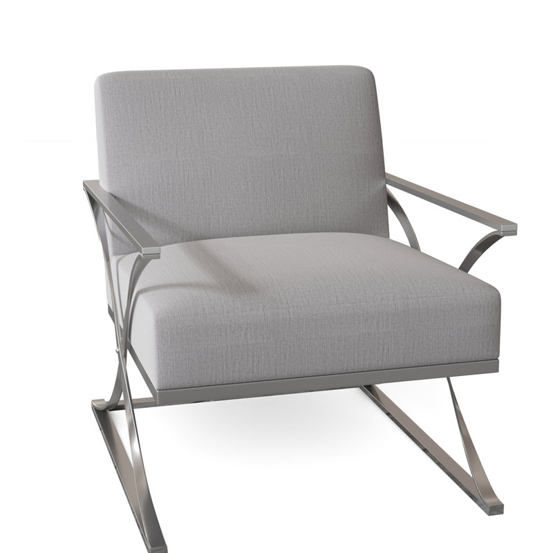 Exuma Outdoor Lounge Chair, Canvas Granite Sunbrella® Canvas