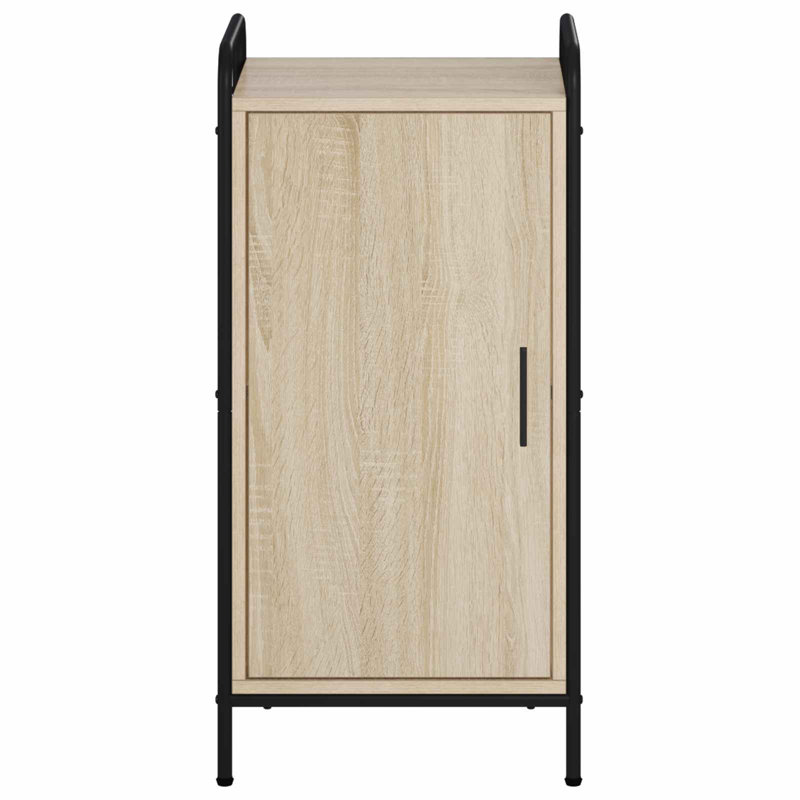 Sideboard with Storage Engineered Wood Unit Dining Room Furniture, Sonoma Oak