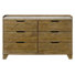 Commode 6 tiroirs avec miroir Mott