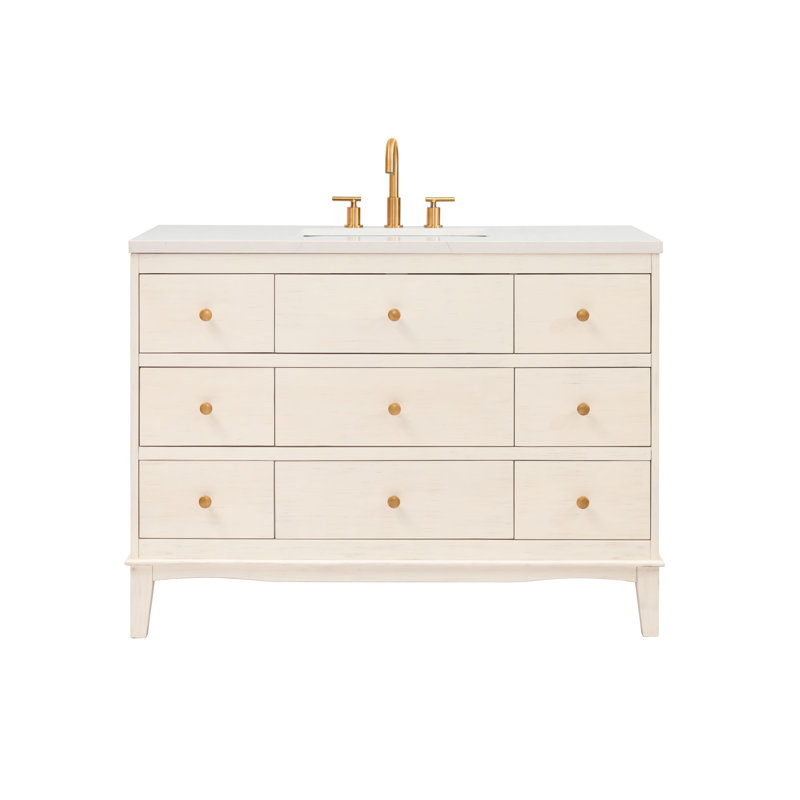 48.15'' Quartz Bathroom Vanity Top