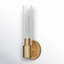 Éclairage pour meuble-lavabo à intensité variable 1 lumière Elara Atwells-69559507