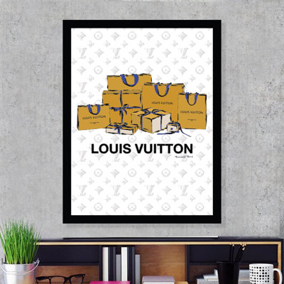 Fashion Designer Glam Bags - Framed Print Artwork