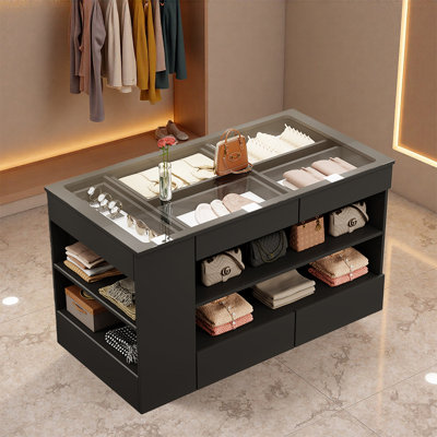 Sleek Functional Display Cabinets for Toy Stores Jewelry Stores and Department Store Zones
