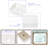 MONSFEST 15'' Ceramic Rectangular Bathroom Sink