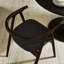 Chaise en cuir et bois Henry-109729063