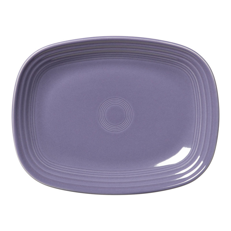 Fiesta 12 Inch Large Rectangular Platter, Lavender