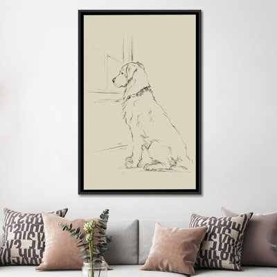 «Waiting For Master IV», reproduction sur toile