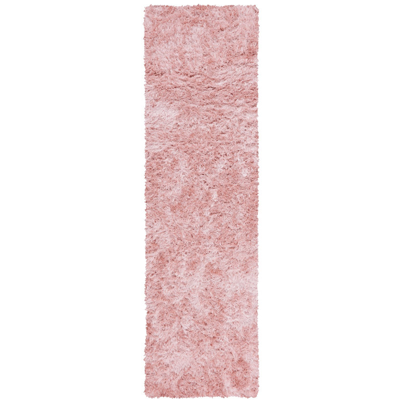Tapis rose Bernell, Tapis de couloir 2 pi 2 po x 8 pi