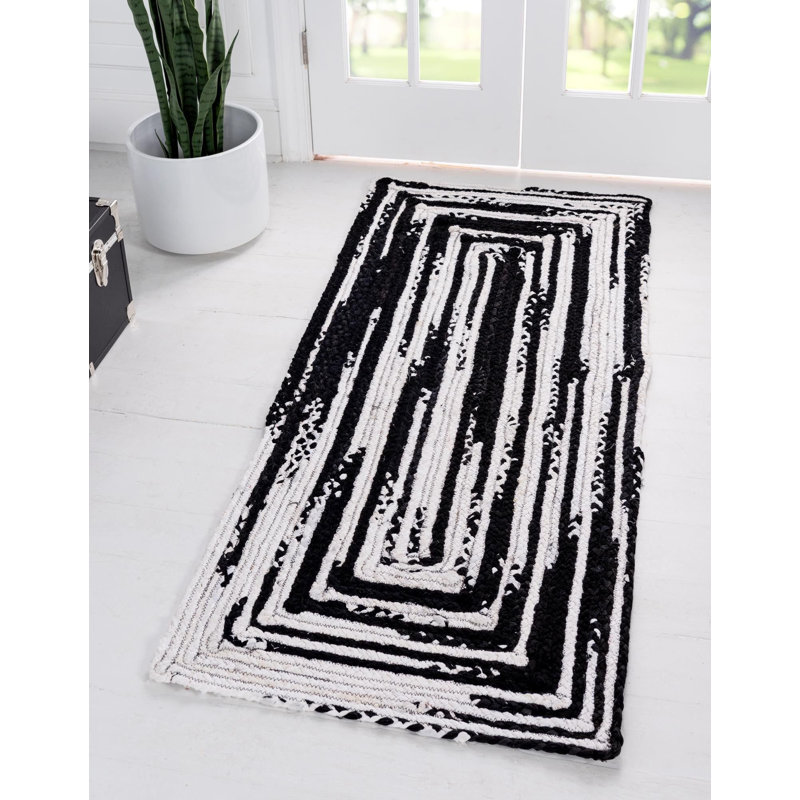 Cotton Indoor Rug, Runner 1'2" x 8'