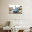 Voiture cubaine bleue Mehar-107853163