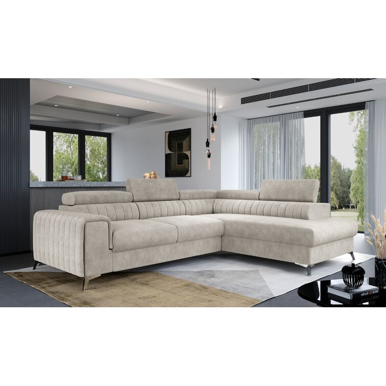 modulares Sofa aus Samt