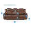 Canapé inclinable 87,5 po Fenris