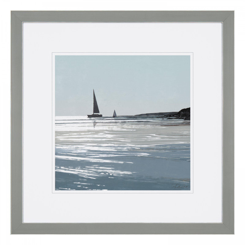 Sparkling Sea Framed Art 530x30mm
