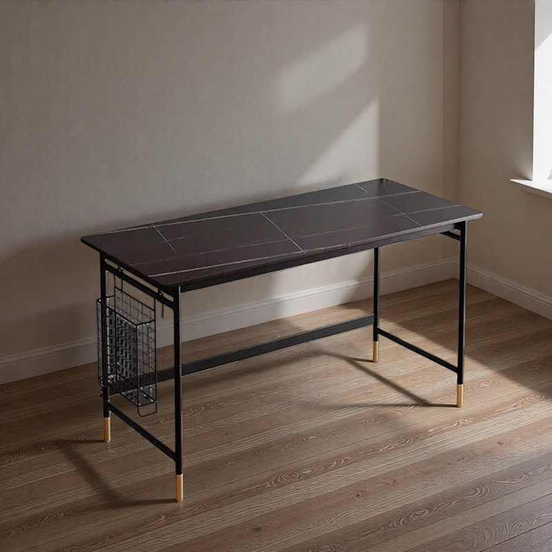 Bureau d'ordinateur Modern, Noir, H 29,52 po x l 55,11 po x P 31,49 po